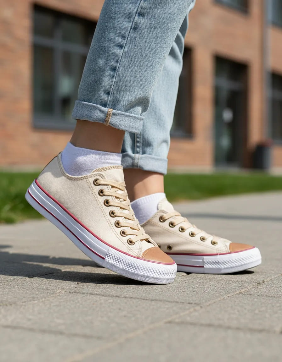 Zapatillas Jaguar Urbanas Lona Bajas Cordon 8074